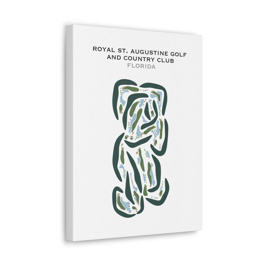 Royal St Augustine Golf and Country Club, Florida - Printed Golf Courses