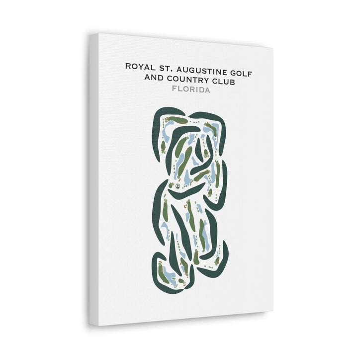 Royal St Augustine Golf and Country Club, Florida - Printed Golf Courses