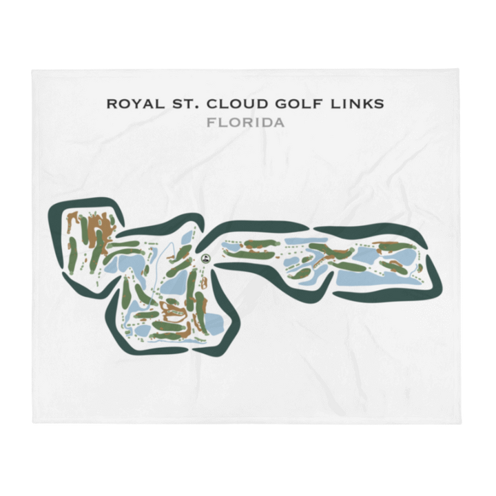 Royal St. Cloud Golf Links, Florida - Printed Golf Courses