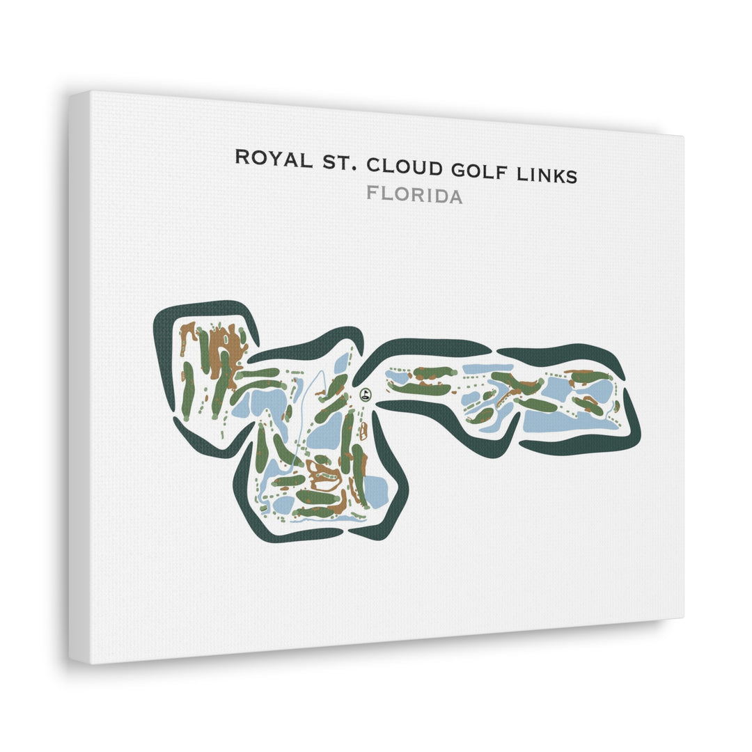 Royal St. Cloud Golf Links, Florida - Printed Golf Courses