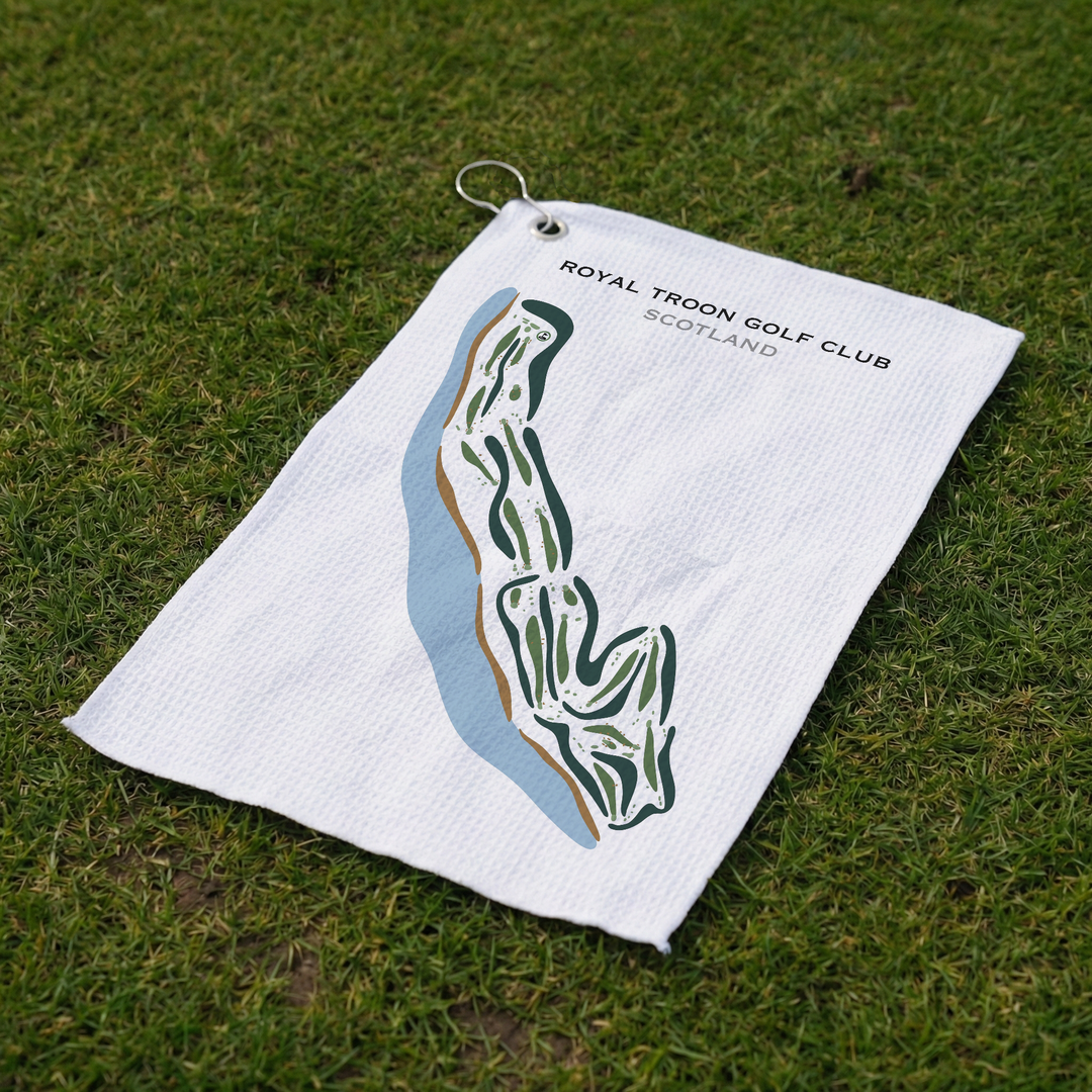 Royal Troon Golf Club, Scotland - Printed Golf Courses