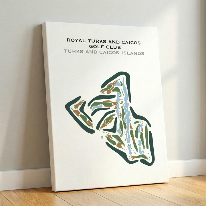 Royal Turks and Caicos Golf Club, Turks and Caicos Islands - Printed Golf Courses