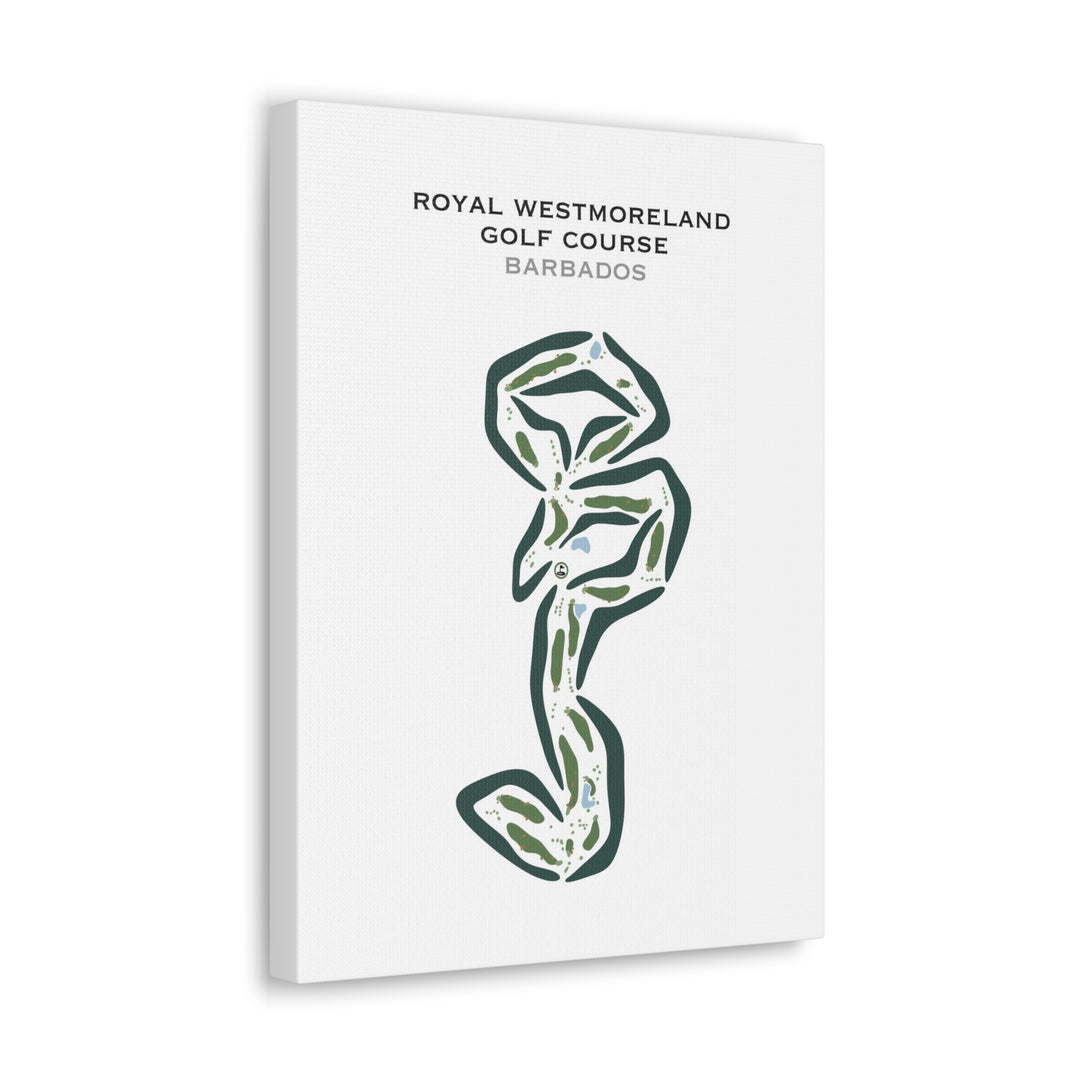 Royal Westmoreland Golf Course, Barbados - Printed Golf Courses