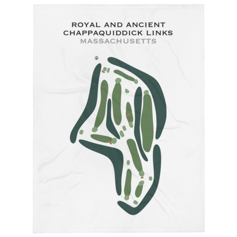 Royal and Ancient Chappaquiddick Links, Massachusetts - Printed Golf Course