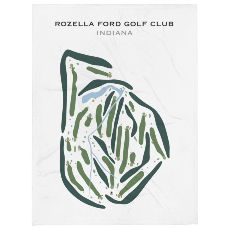 Rozella Ford Golf Club, Indiana - Printed Golf Courses