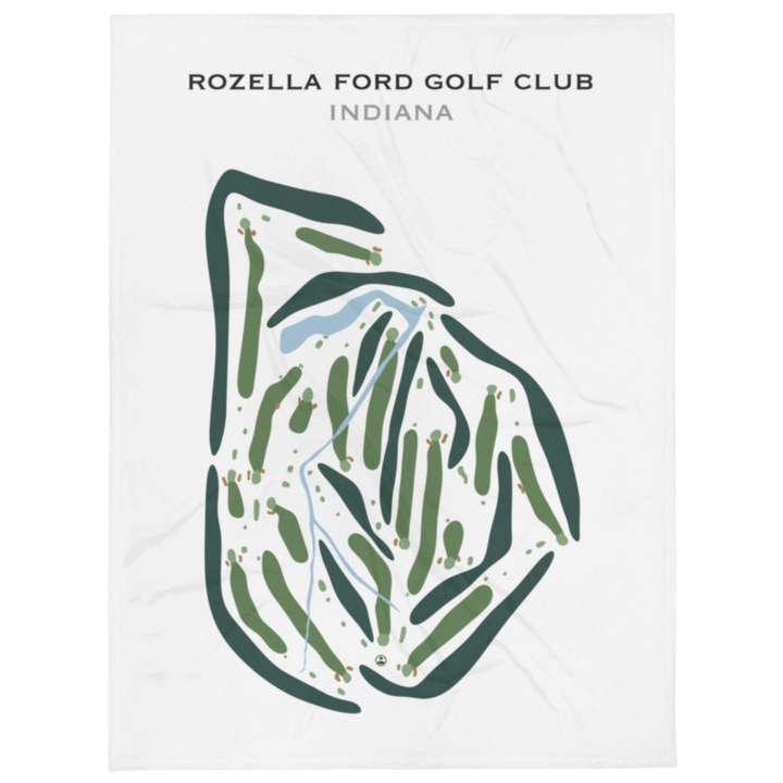 Rozella Ford Golf Club, Indiana - Printed Golf Courses