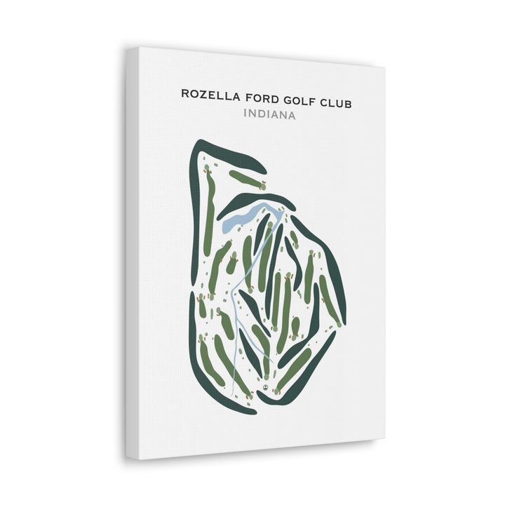 Rozella Ford Golf Club, Indiana - Printed Golf Courses