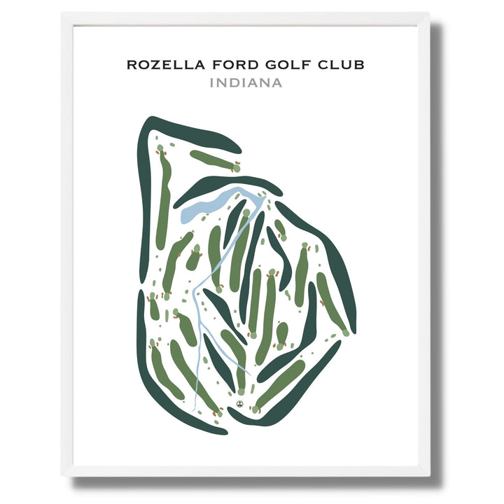 Rozella Ford Golf Club, Indiana - Printed Golf Courses