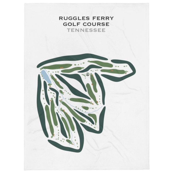 Ruggles Ferry Golf Course, Tennessee - Printed Golf Courses