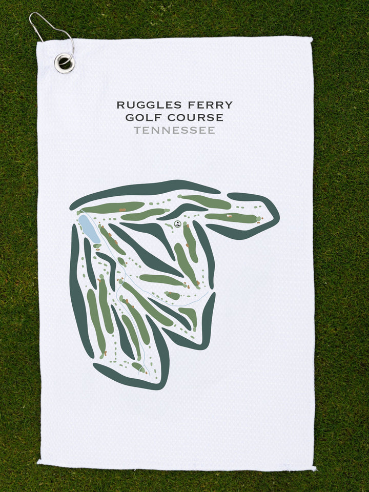 Ruggles Ferry Golf Course, Tennessee - Printed Golf Courses