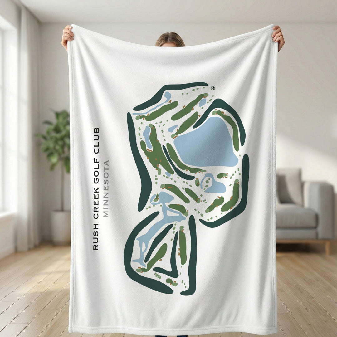 Rush Creek Golf Club, Minnesota - Printed Golf Course