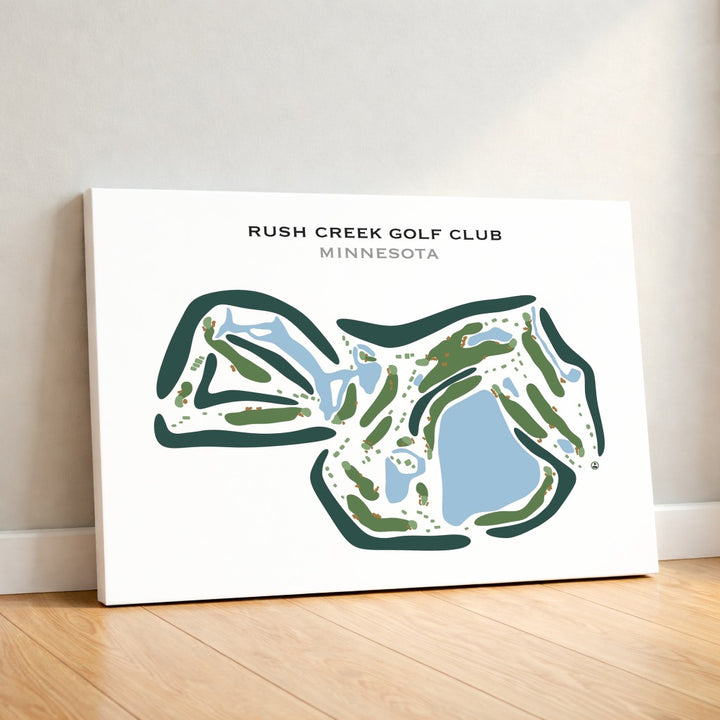Rush Creek Golf Club, Minnesota - Printed Golf Course