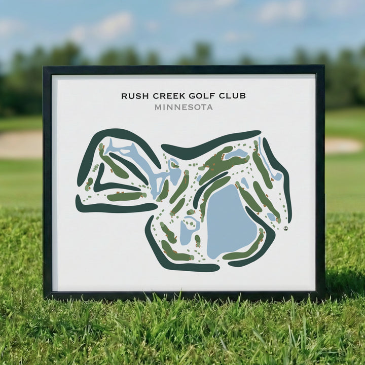 Rush Creek Golf Club, Minnesota - Printed Golf Course