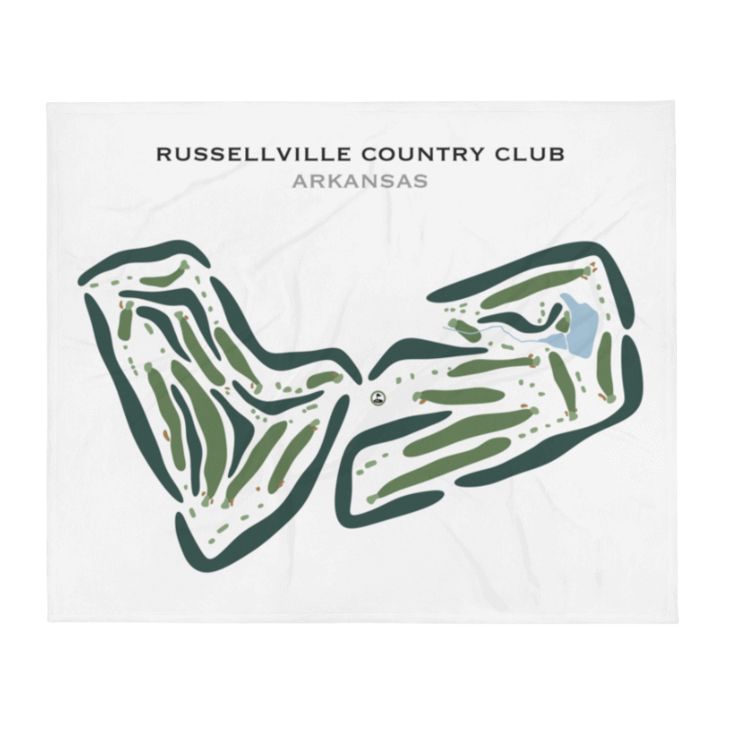 Russellville Country Club, Arkansas - Printed Golf Courses