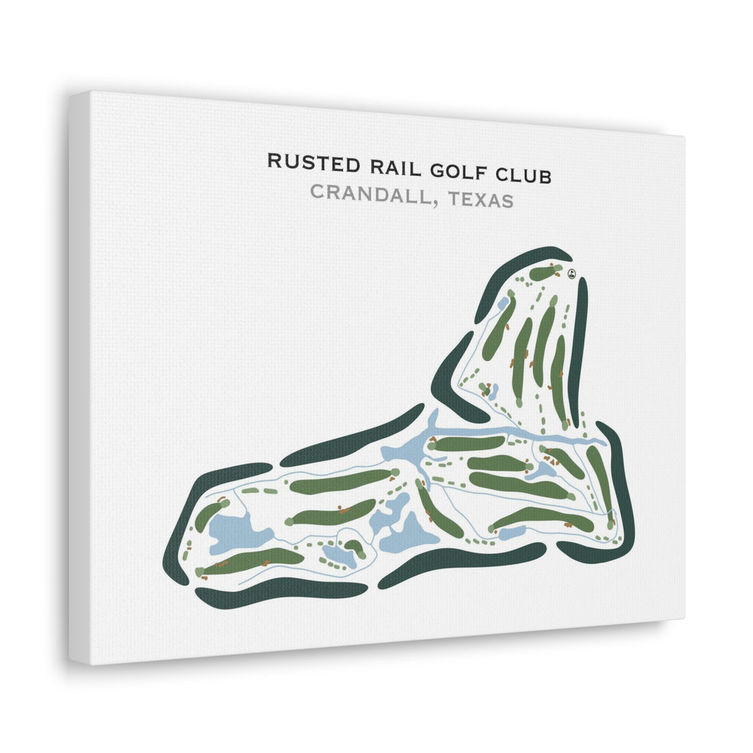 Rusted Rail Golf Club, Texas - Printed Golf Courses