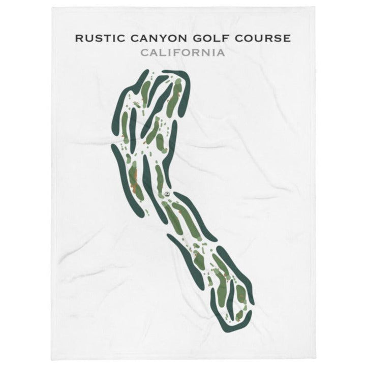 Rustic Canyon Golf Course, California - Golf Course Prints