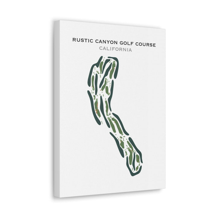 Rustic Canyon Golf Course, California - Golf Course Prints