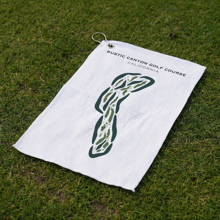 Rustic Canyon Golf Course, California - Printed Golf Course
