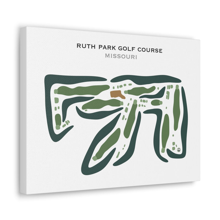 Ruth Park Golf Course, Missouri - Printed Golf Courses