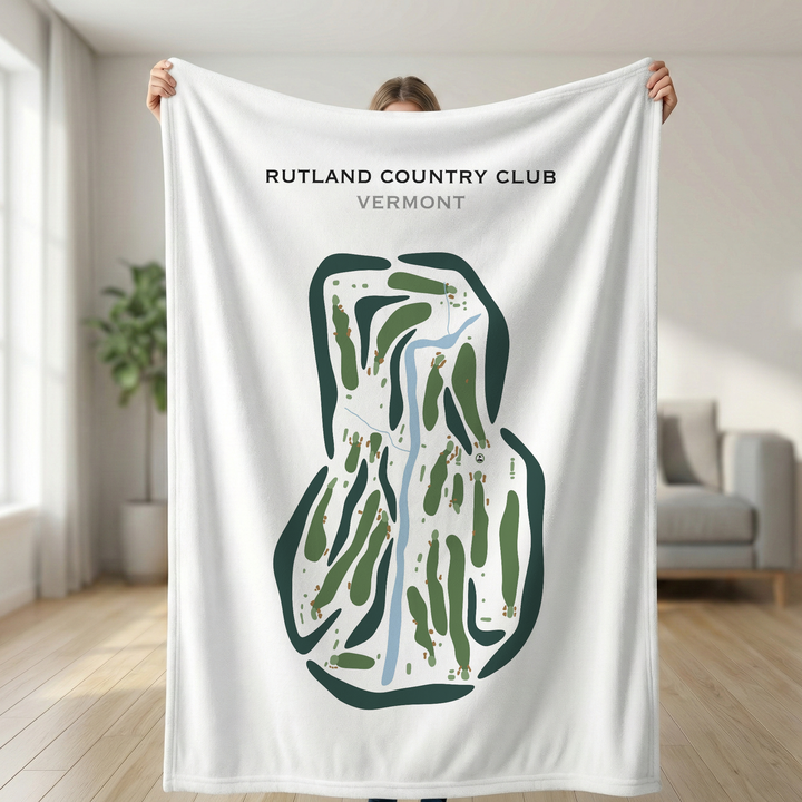 Rutland Country Club, Vermont - Printed Golf Courses
