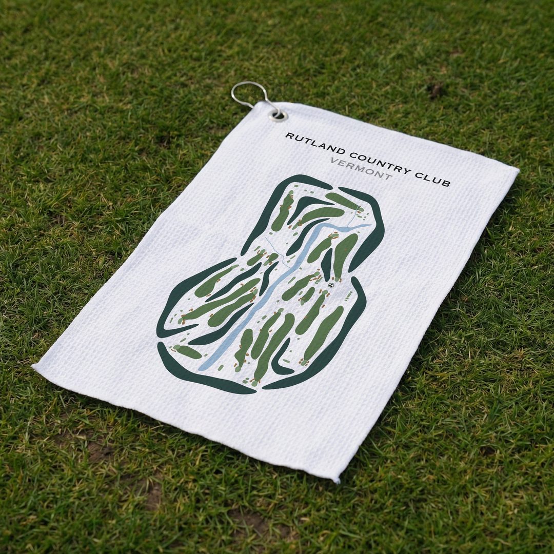 Rutland Country Club, Vermont - Printed Golf Courses