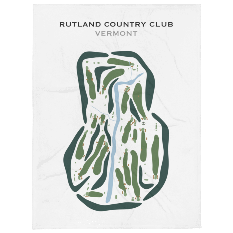 Rutland Country Club, Vermont - Printed Golf Courses