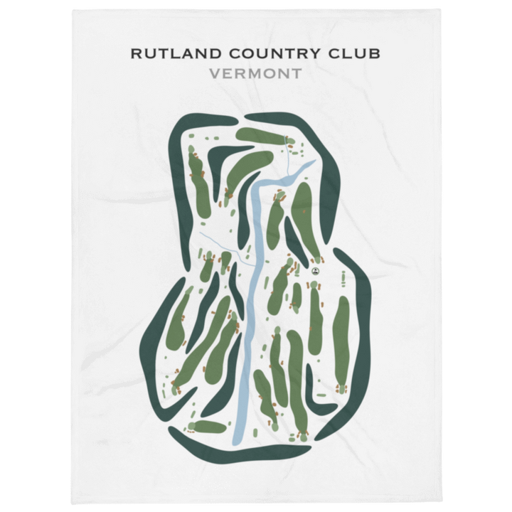 Rutland Country Club, Vermont - Printed Golf Courses