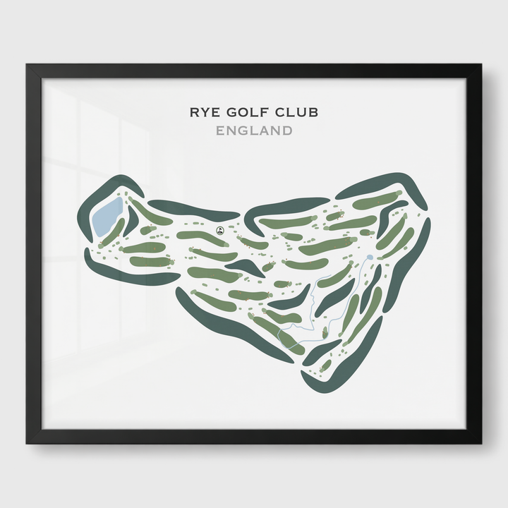 Rye Golf Club, England - Printed Golf Courses
