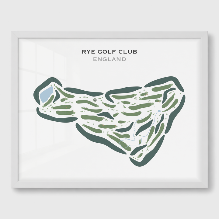 Rye Golf Club, England - Printed Golf Courses