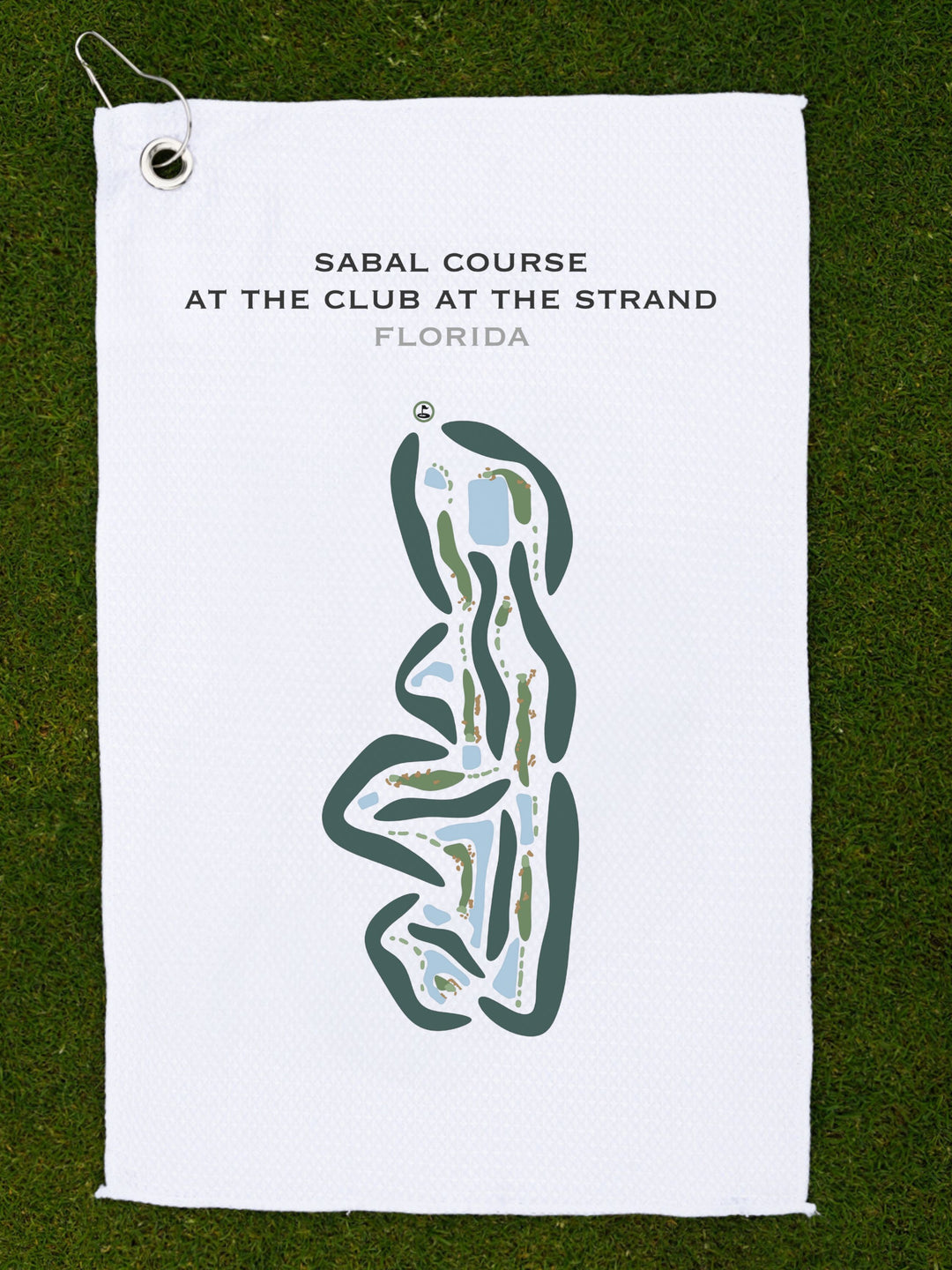 Sabal Course at The Club at the Strand, Florida - Printed Golf Courses