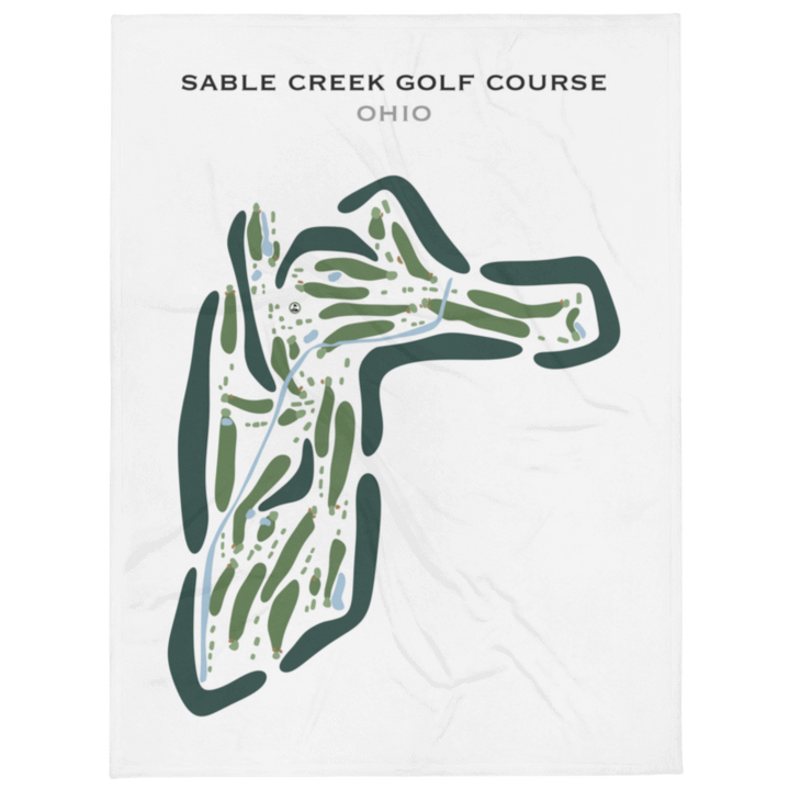 Sable Creek Golf Course, Ohio - Printed Golf Courses