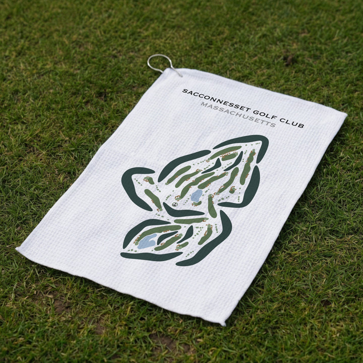 Sacconnesset Golf Club, Massachusetts - Printed Golf Courses