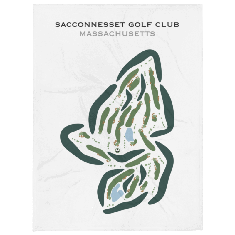 Sacconnesset Golf Club, Massachusetts - Printed Golf Courses