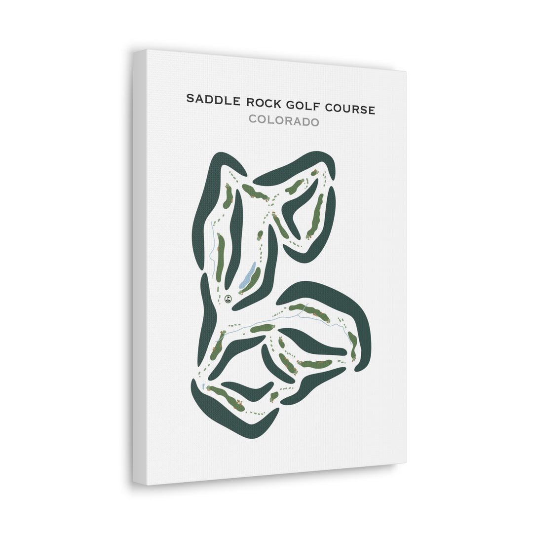 Saddle Rock Golf Course, Colorado - Printed Golf Courses