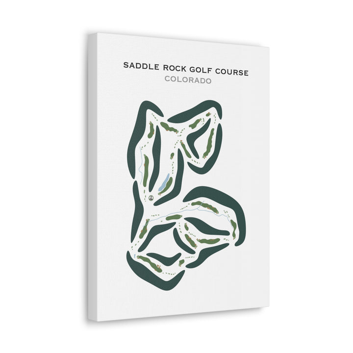 Saddle Rock Golf Course, Colorado - Printed Golf Courses