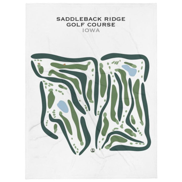 Saddleback Ridge, Iowa - Printed Golf Courses - Golf Course Prints