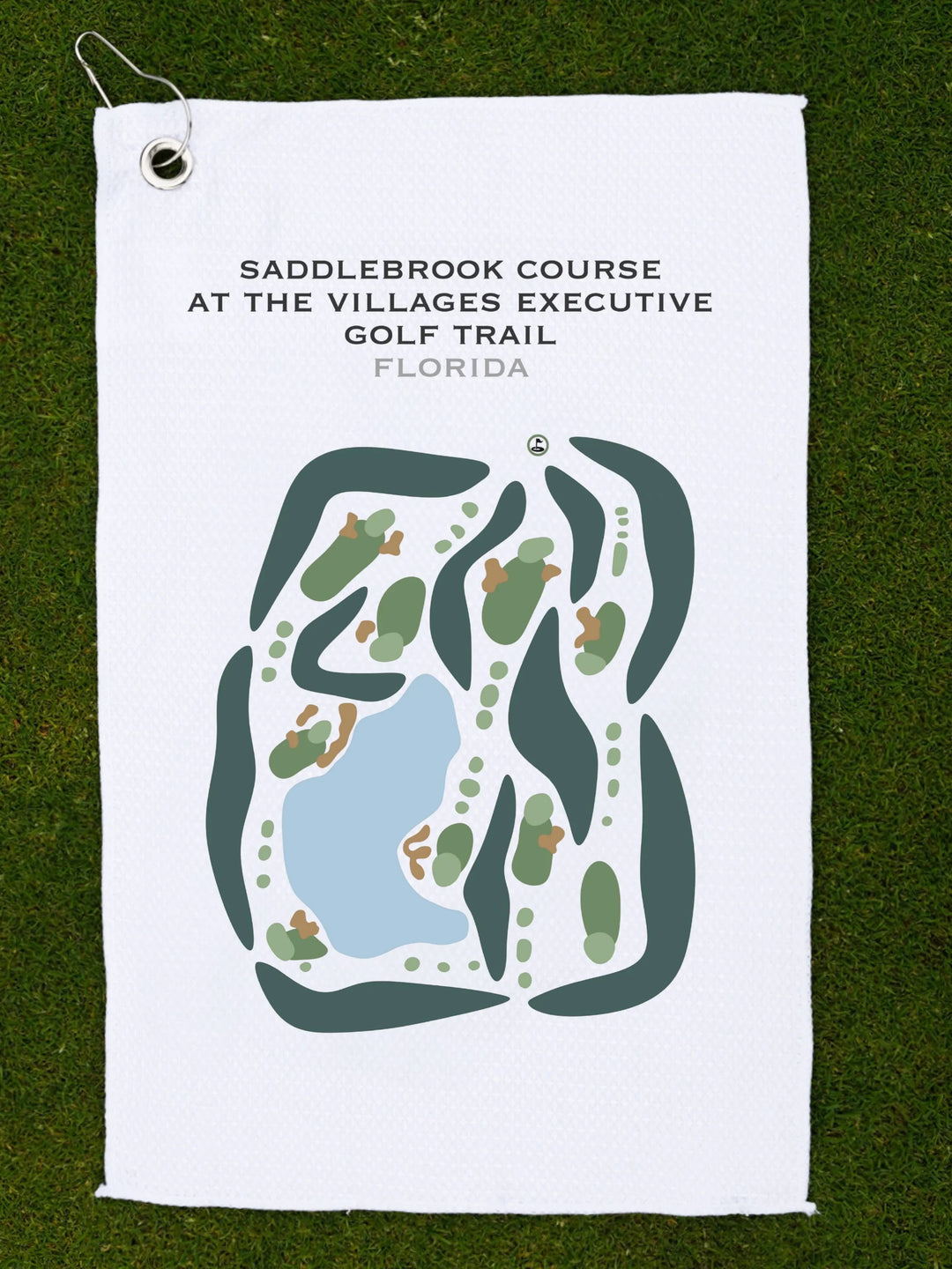 Saddlebrook Course at The Villages Executive Golf Trail, Florida - Printed Golf Courses