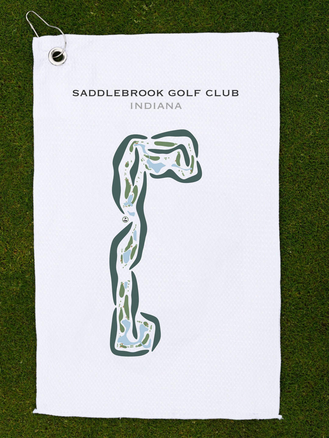 Saddlebrook Golf Club, Indiana - Printed Golf Courses