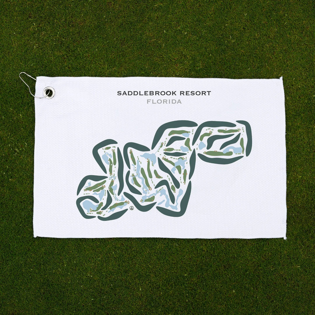 Saddlebrook Resort, Florida - Printed Golf Courses