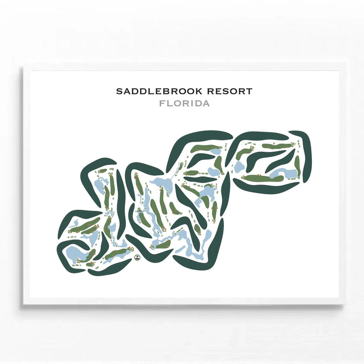 Saddlebrook Resort, Florida - Printed Golf Courses