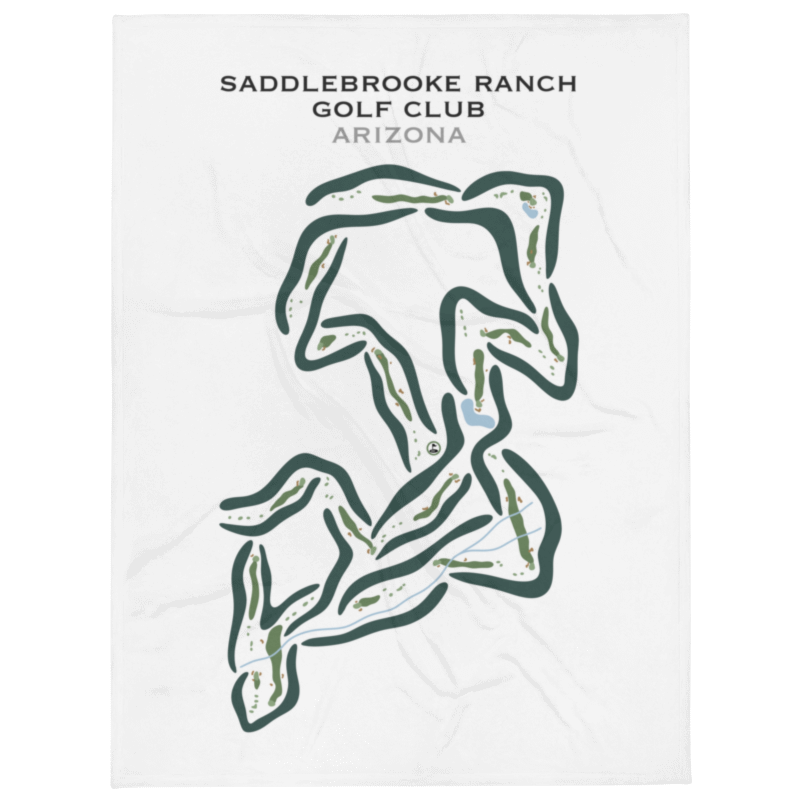 Saddlebrooke Ranch Golf Club, Arizona - Printed Golf Courses