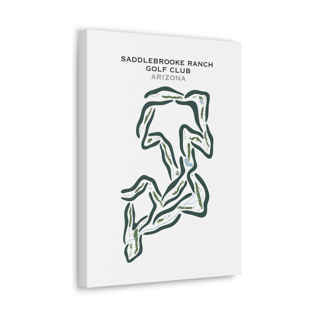 Saddlebrooke Ranch Golf Club, Arizona - Printed Golf Courses