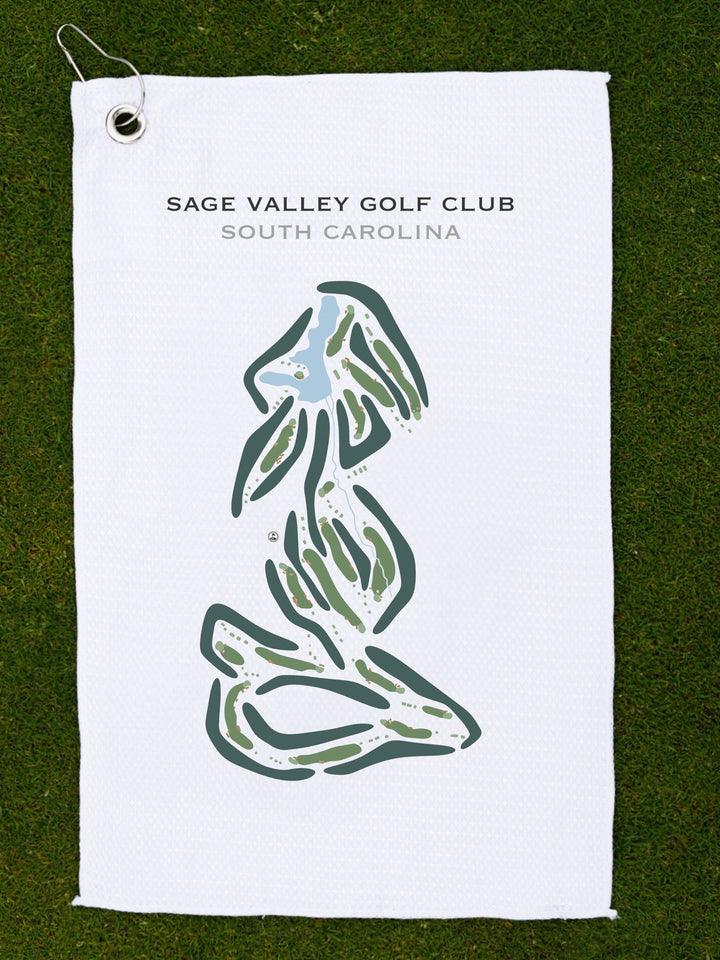 Sage Valley Golf Club, South Carolina - Printed Golf Courses