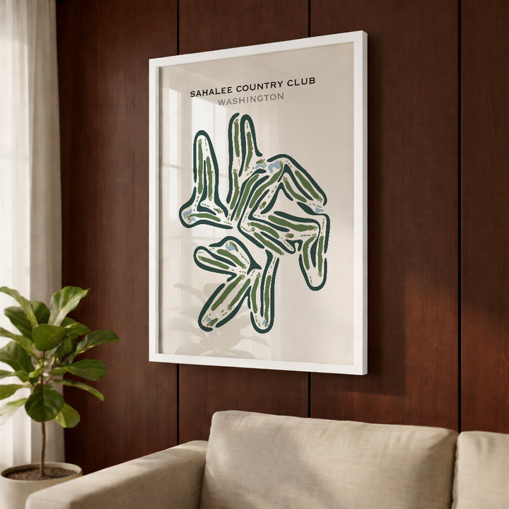Sahalee Country Club, Washington - Printed Golf Courses