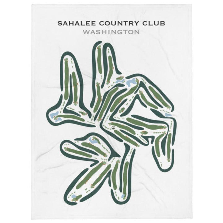Sahalee Country Club, Washington - Printed Golf Courses - Golf Course Prints