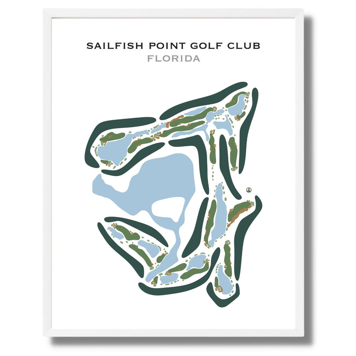 Sailfish Point Golf Club, Florida - Printed Golf Courses