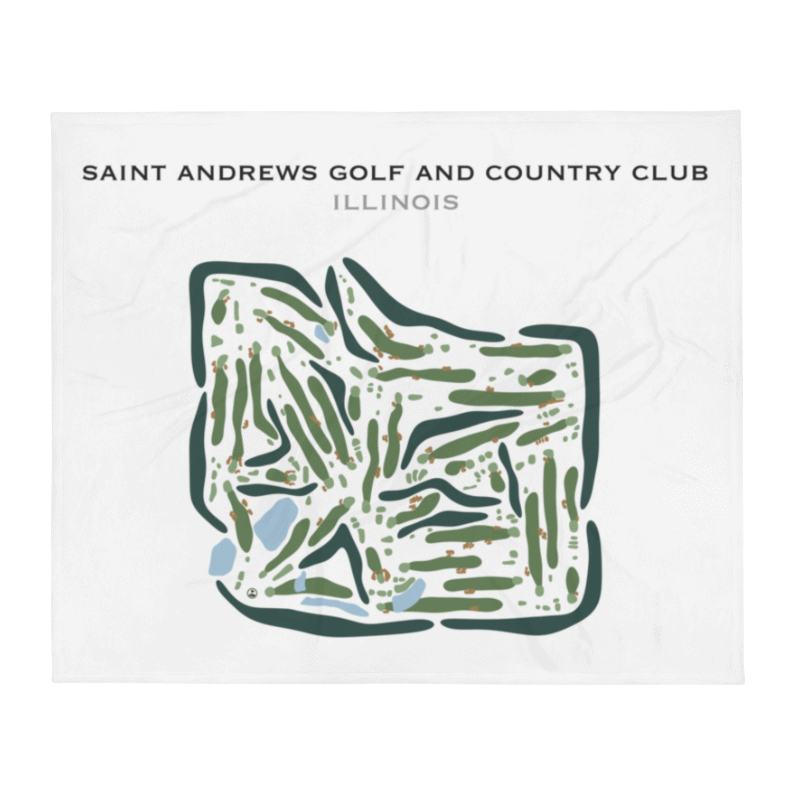 St. Andrews Golf and Country Club, Illinois - Printed Golf Courses