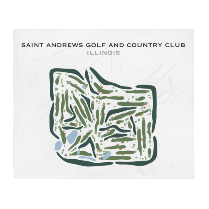 St. Andrews Golf and Country Club, Illinois - Printed Golf Courses