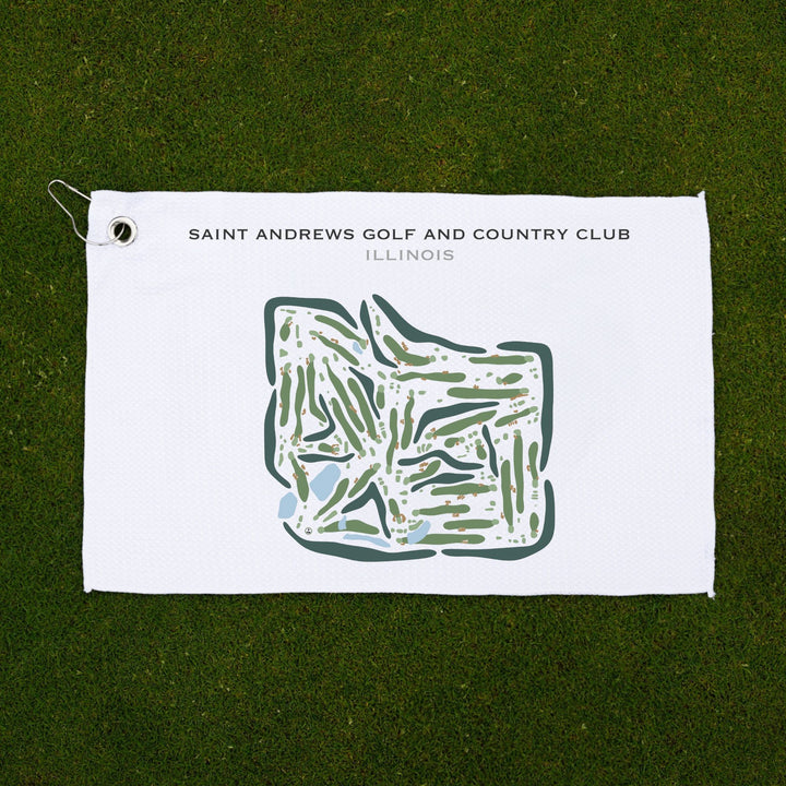 St. Andrews Golf and Country Club, Illinois - Printed Golf Courses