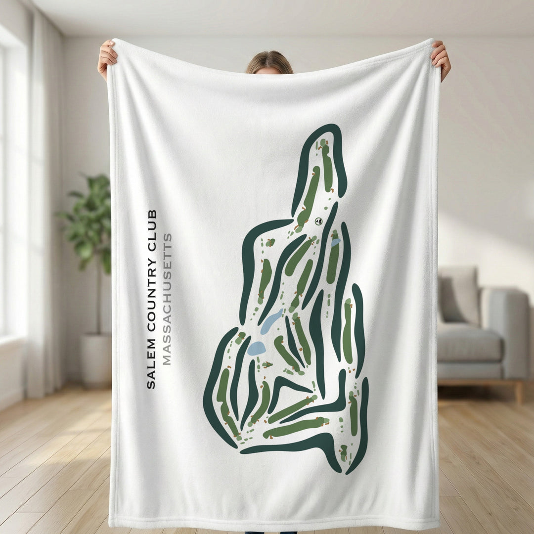 Salem Country Club, Massachusetts - Printed Golf Courses